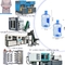 Machine de soufflement d'ANIMAL FAMILIER de préformation par injection de moulage bouteille horizontale de machine de petite