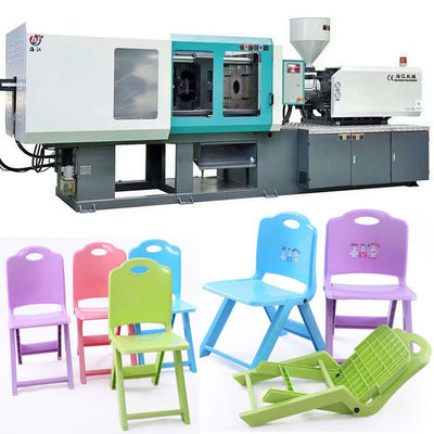 Machine électrique de moulage de chaises 100-300 Tonnes Force de serrage 7-15 KW Puissance de chauffage 25-80 mm vis