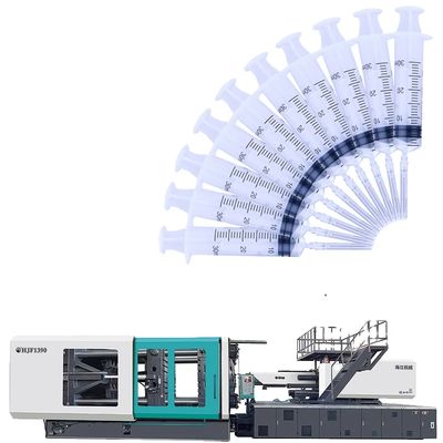 Machine de moulage par injection contrôlée par CNC produisant 10-15 cartouches/min avec 5 points d'éjection