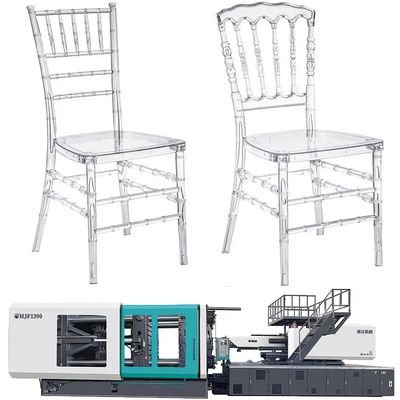 Machine de moulage par injection de chaise en plastique avancée avec 3-4 zones de chauffage
